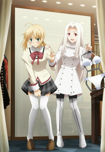 2.....w - #randomanimeshit #fate #saber #irisvielvoneinzbern #irisviel