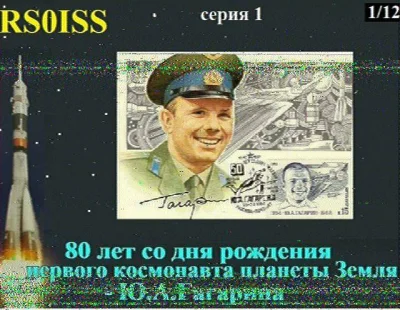 wbielak - @OCISLY: Ponieważ Gagarin był krótkofalowcem (znak UA1LO) z pokładu ISS ros...
