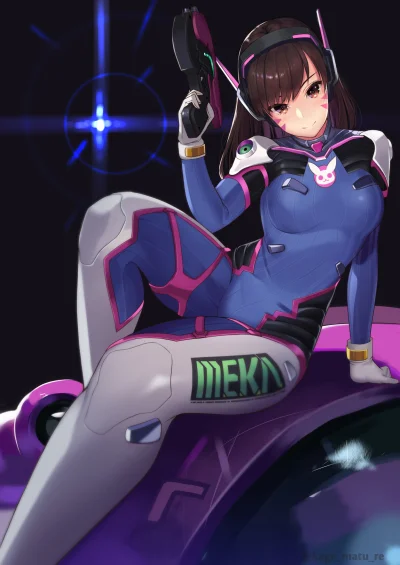 bakayarou - #randomanimeshit #overwatch #dva #animeart #pixiv #anime #