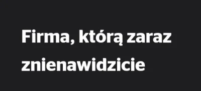 anotmajarny - Skoro wydaje to policji, to czemu miałbym jej "nienawidzić" pozatym pol...