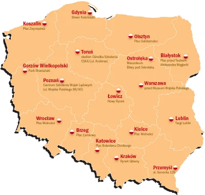 konik_polanowy - Mapa pikników wojskowych z okazji #dzienniepodleglosci


#polska