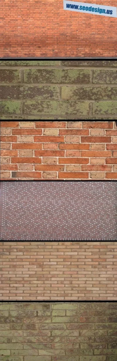 pameladesign - 32 Free Brick Wall Backgrounds Textures Pack Set download #textures #b...