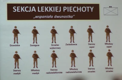 starnak - @starnak: Skład 12 osobowej sekcji OT jest następujący:

Dowódca,
Zastęp...