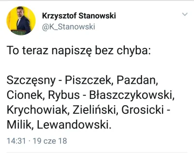 Mark09 - Jeśli się sprawdzi to Nawałka jest #!$%@? geniuszem! Oszukał wszystkich. Eks...