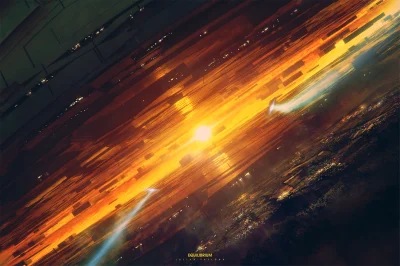 FlaszGordon - #art #krajobraz #scifi #scifiart #statekkosmiczny 
Artysta: Julian-Fay...