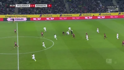 nieodkryty_talent - Borussia Mönchengladbach [2]:0 Nürnberg - Alassane Pléa
#mecz #g...