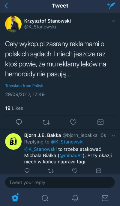 BjornJebakka - Mireczki/Mirkówny reklamy sądów to jedno, ale niedziałające tagi to sk...