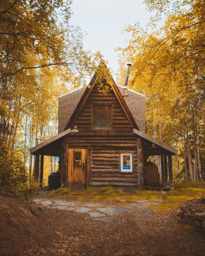 Pani_Asia - Ciepła jesień, przytulna chata i Alaska

#dziendobry #earthporn #azylbo...