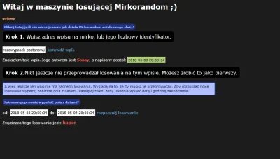 Sonay - Wyniki rozdajo które mnie trochę zdziwiło :)
Rozdajo było tutaj link
A wygr...