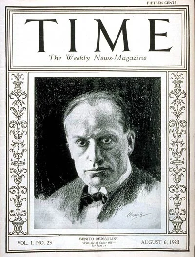 nexiplexi - Okładki Time'a
Benito Mussolini - 6 VIII 1923
#historia #ciekawostkihis...