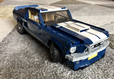 magrusia - Jest piękny. Moj mustang ᶘᵒᴥᵒᶅ 
#lego #mustang #hobby