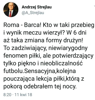 artur-kaminski-180 - Za każdym razem jak czytam tweety pana Andrzeja robię to w myśla...