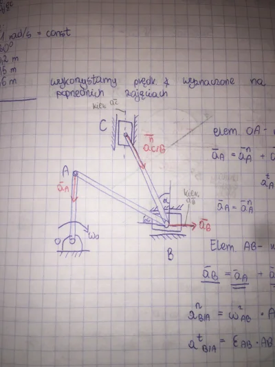 U.....d - Dlaczego prędkość kątowa AB jest równa zero a BC już nie? 
#mechanika może ...