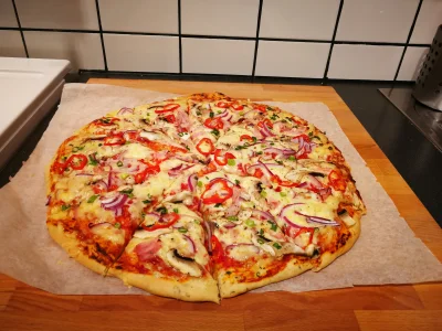 PMV_Norway - #jedzzwykopem domowa #pizza zaaaaajebiscie smaczna