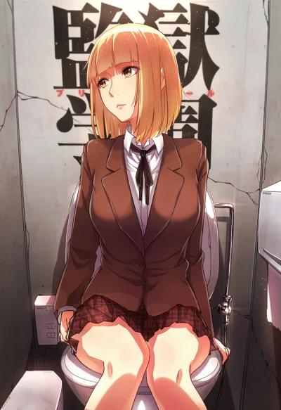 80sLove - Hana Midorikawa z anime Prison School - autor: phantania
http://www.pixiv....