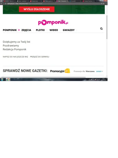 Dran_marekx33 - Poszła wiadomość do kolejnego serwisu plotkarskiego Pomponik.pl serwi...