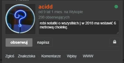 T.....i - @acidd: Poszła aktualizacja notateczki xD