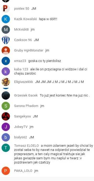 K.....a - Widział te #JM to skońcyzł live xD
#danielmagical