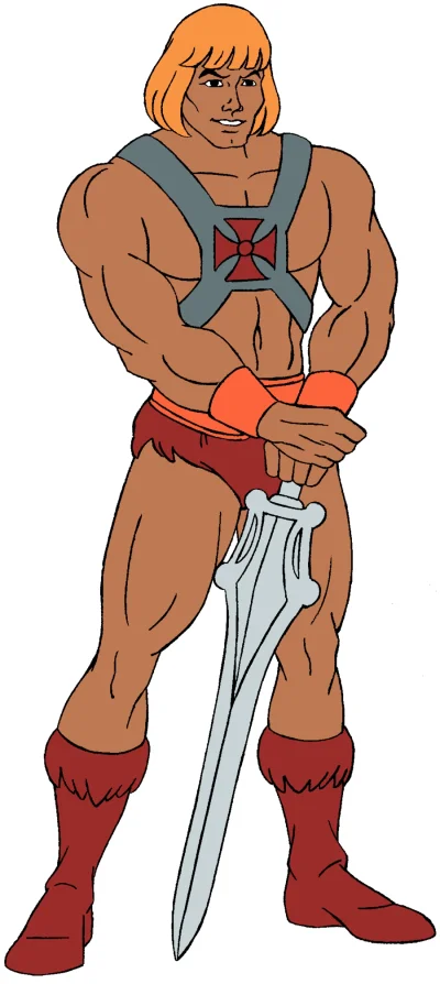 Magnolia-Fan - Na potęgę posępnego czerepu! He-man był tak męskim bohaterem, że samo ...