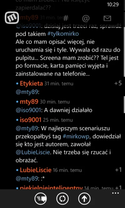 Etykieta - Z komentarzy ale i z wpisów przy przeglądaniu Mirko nagminnie znikają obra...