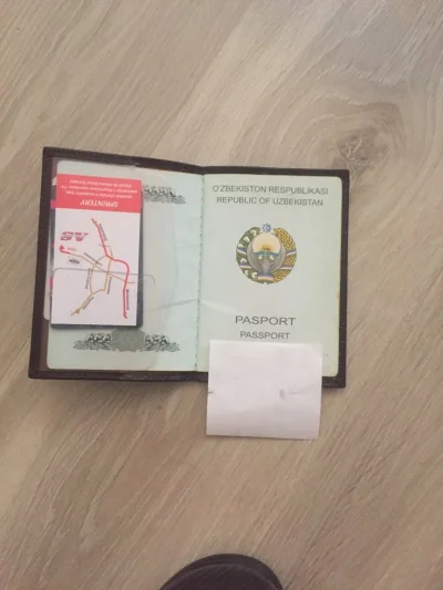 Tiempo - Wpadł mi przez szyberdach paszport jakiegoś Uzbekistańczyka na wyjeździe z c...
