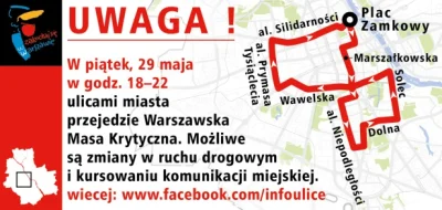 vajroos - Znowu organizują przejazd cyklistów w piątek - kto się na to zgadza?

#wa...