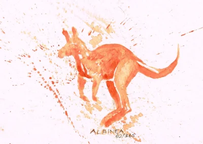 Albinea - #365marzec #albinearysuje
80/365 Plama kreatywna