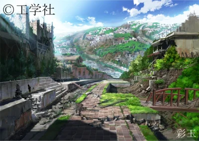 FuzzyWuzzy_ - #randomanimeshit #naturanime #architekturanime #landscape #scenery #ani...