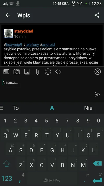 Bialy_Mis - @starydziad SwiftKey i będzie tak