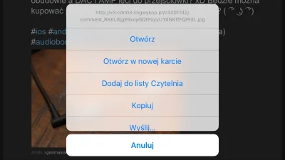 Maestro333 - Kolejny kwiatek nowego systemu. Nie da sie zapisywac zdjec w safari klik...