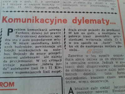 cultofluna - Komunikacyjne dylematy...
Rok 1986.

#bydgoszcz #fordon