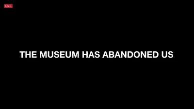 mopo - Zamknęli "HE WILL NOT DIVIDE US"!

 The Museum of the Moving Image has closed...