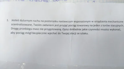 Kostan32 - Witam jest ktoś kto mógłby mi podać odpowiedzi na to zadanie? #pociagibone...