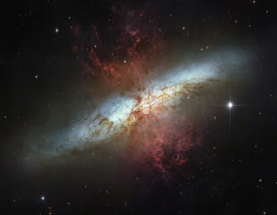 d.....4 - Galaktyka Cygaro (M82)

#dobranoc #kosmos #astronomia #conocjednagalaktyka