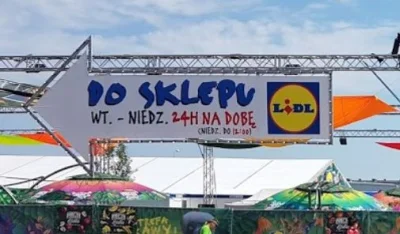 mleko_zageszczone - Ogarnijcie że Lidl w niedziele na Woodstock czy tam Pol'and'Rock ...