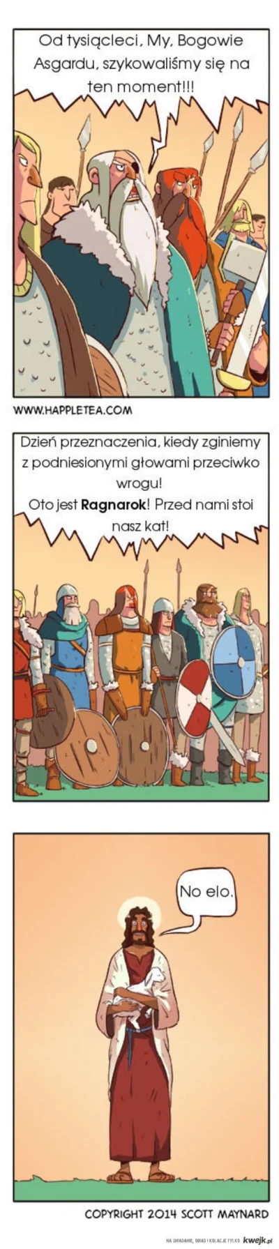 karolgrabowski93 - #wikingowie #asgard #ragnarok #kwejkaledobre #heheszki #jezus