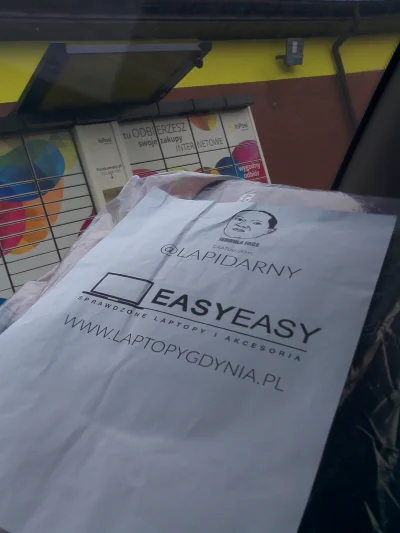 Lapidarny - Hejo.
Dostałem smsa że moja paczka od @laptopygdynia czeka na mnie w pac...