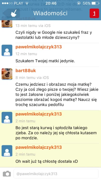 bart88uk - Mirki można to zgłosić? Moderacja się tym zainteresuje? Bo to co ten koleś...