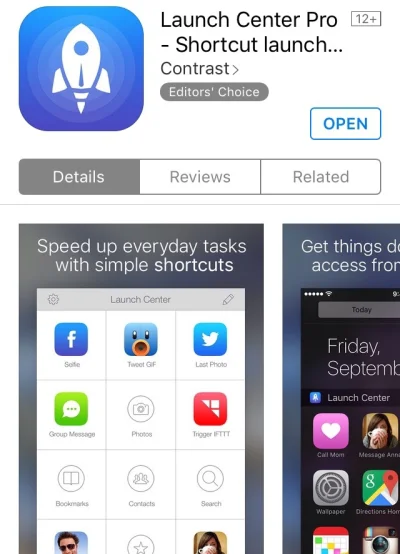 krozabalka - Aplikacje Launch Center Pro na #ios (obie wersje: na ipada oraz na iphon...