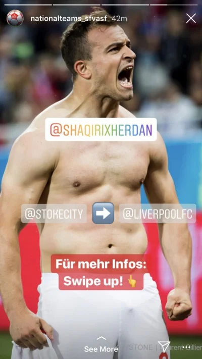 ryzu - Xherdan Shaqiri w LFC, transfer potwierdziła reprezentacja Szwajcarii. Cena £1...