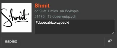 martwy_kotek - > Idź się dymaj w dupę jak lubisz

@Shmit: XDDDD Dobrze, ze ten tag ...