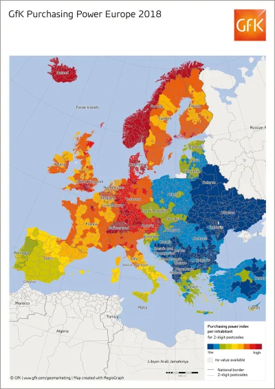 Lifelike - #europa #gospodarka #ekonomia #mapy #kartografiaekstremalna #ciekawostki #...