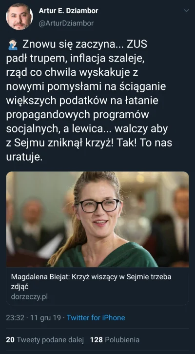 Probz - Napisał przedstawiciel ugrupowania, które walczy z obecną ustawą aborcyjną. X...