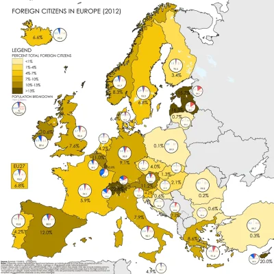 SirBlake - > Udział obcych obywateli w ogólnej liczbie ludności. Poprzez obcych obywa...