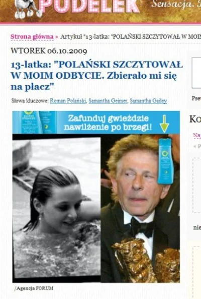 buja - Kilka lat temu na stronie Pudelek.pl wyświetliła mi się trochę nietrafiona rek...
