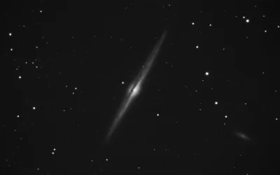 namrab - Wczoraj pokazywałem galaktykę Messier 51, dzisiaj czas na NGC 4565 z gwiazdo...