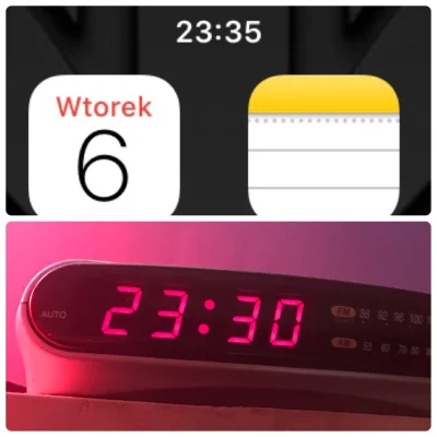 majwsik - No właśnie coś mi ostatnio nie grało z zegarem w radiobudziku w sypialni. A...