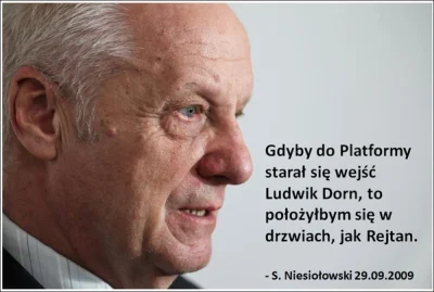 LaPetit - Ludwik Dorn będzie kandydował do Sejmu z listy PO.
Czekamy na ruch Stefana...