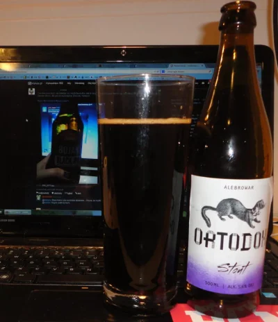 BJXSTR - Następny na liście w #internationalstoutday jest Ortodox Stout z AleBrowaru
...