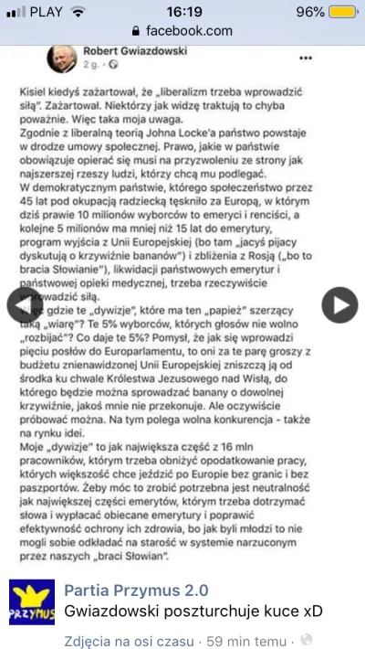 BekaZWykopuZeHoho - Eksplozja rigczu u Gwiazdowskiego

https://m.facebook.com/PartiaP...